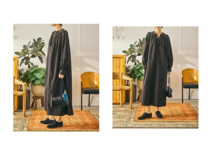 【ドライなコットンとレースが引き立てる優雅なサマーブラックドレス】Oblada(オブラダ)の通販 おすすめ人気トレンドファッション通販アイテム 人気、トレンドファッション・服の通販 founy(ファニー) ファッション Fashion レディースファッション Fashion for Women ワンピース Dresses フォーマル・パーティードレス・結婚式用ドレス Elegant & Casual Dresses チュニック Tunic Tops & Dresses チュニック Tunic, Long Top ドレス Dress, One-Piece フェミニン Feminine, Girly リゾート Resort, Vacation Style レース Lace, Lace Fabric ロング Long, Long-Length 夏 Summer 新作・新入荷 New Arrivals / New In |ID:crp329100000227883