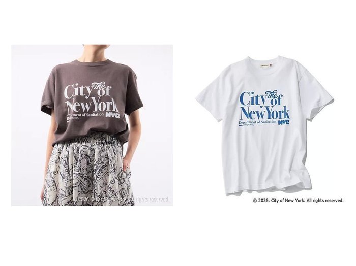 【都会的グラフィックが映えるリラックスシルエットのコットンTシャツ】GOOD ROCK SPEED(グッドロックスピード)の通販 おすすめ人気トレンドファッション通販アイテム インテリア・キッズ・メンズ・レディースファッション・服の通販 founy(ファニー) https://founy.com/ ファッション Fashion レディースファッション Fashion for Women トップス・カットソー Cut & Sew Tops シャツ・ブラウス・オフィスカジュアル Elegant Blouses & Button-Ups ロングTシャツ・Tシャツ Longline T-Shirts & Tees グラフィック Graphic, Graphic Design コラボ Collaboration, Collab ニューヨーク New York, NYC Style リラックス Relax, Relaxed Fit 洗える Machine Washable |ID:crp329100000227913