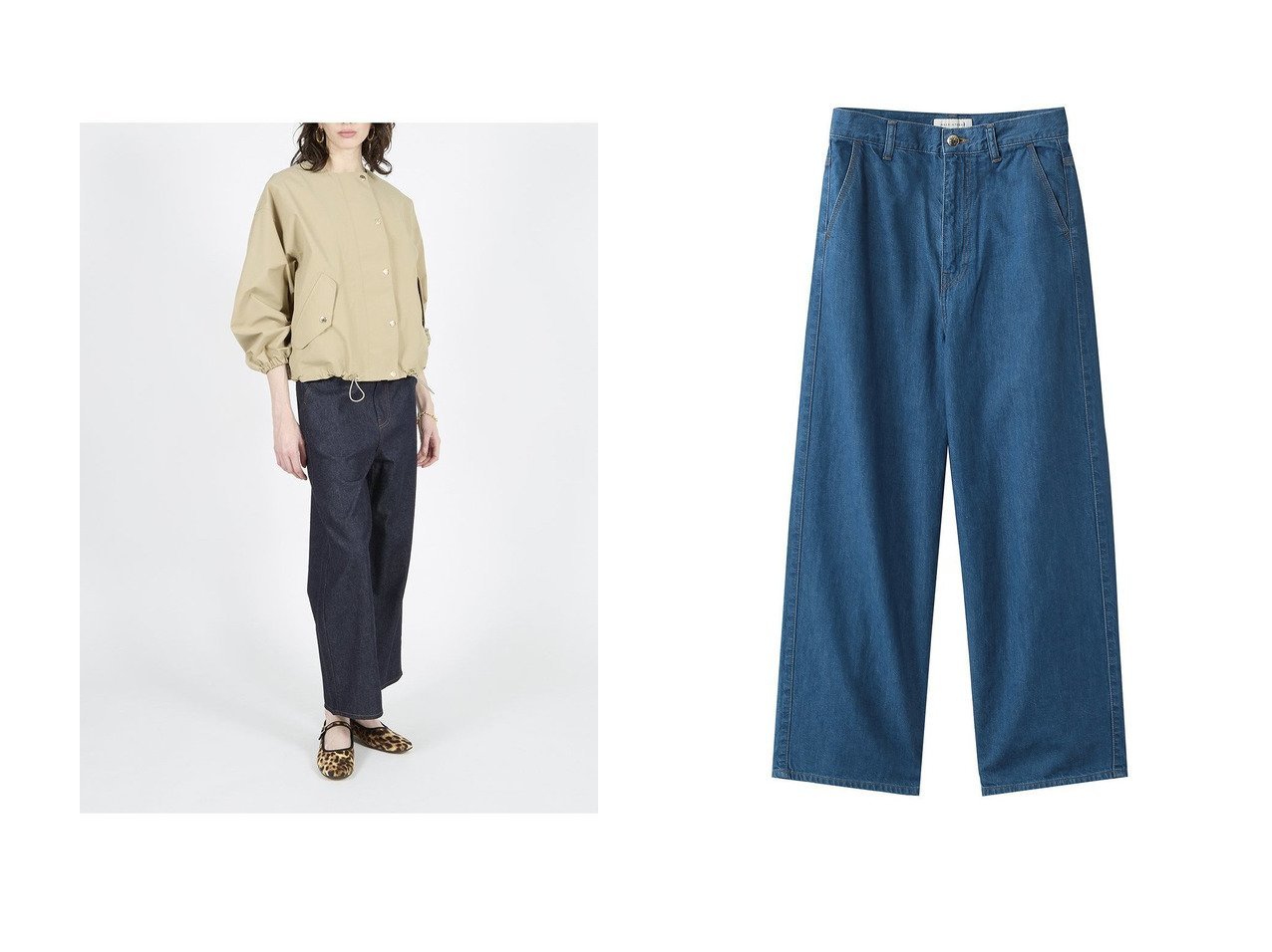 最旬デニムで大人の装いを格上げするHUTTONデニムパンツの魅力と着こなし提案 MACKINTOSH(マッキントッシュ)の通販 おすすめ人気トレンドファッション通販アイテム インテリア・キッズ・メンズ・レディースファッション・服の通販 founy(ファニー) 　ファッション　Fashion　レディースファッション　Fashion for Women　パンツ　Pants & Trousers　デニムパンツ・ジーンズ・美脚デニム　Denim Jeans & Pants　カットソー　Cut and Sewn Top　シンプル　Simple, Minimal　ストレート　Straight, Straight Cut　デニム　Denim, Jeans Material　モダン　Modern, Contemporary　ワイド　Wide, Wide Fit　定番　Standard, Basic Item　おすすめ　Recommended / Our Picks　ショート　Short, Short Length　トレンド　Trend, Trending Now　グリーン系　Green　|ID:crp329100000227916