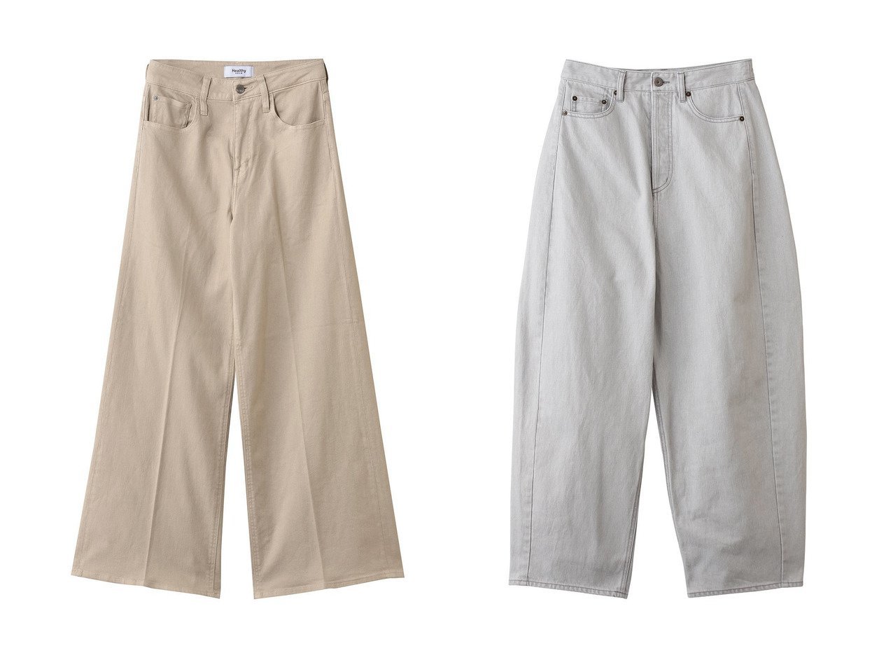 最旬デニムで彩る新鮮な表情と抜け感 カラーデニムとバギーシルエットの魅力 SACRA(サクラ)の通販 おすすめ人気トレンドファッション通販アイテム インテリア・キッズ・メンズ・レディースファッション・服の通販 founy(ファニー) 　ファッション　Fashion　レディースファッション　Fashion for Women　パンツ　Pants & Trousers　デニムパンツ・ジーンズ・美脚デニム　Denim Jeans & Pants　クロップド　Cropped, Short Length　デニム　Denim, Jeans Material　トレンド　Trend, Trending Now　ハイライズ　High Rise, High Waist　フィット　Fit, Slim Fit　リラックス　Relax, Relaxed Fit　再入荷　Restock / Back in Stock　ベージュ系　Beige　グレー系　Gray　|ID:crp329100000227923