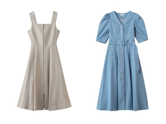 上質リネンと洗練デニムで楽しむ立体シルエットのワンピースコレクション STRASBURGO(ストラスブルゴ)の通販 おすすめ人気トレンドファッション通販アイテム 人気、トレンドファッション・服の通販 founy(ファニー) ファッション Fashion レディースファッション Fashion for Women ワンピース Dresses チュニック Tunic Tops & Dresses ギャザー Gathered, Ruffled チュニック Tunic, Long Top デニム Denim, Jeans Material バランス Balance, Style Balance フィット Fit, Slim Fit フレア Flare, Flared フロント Front, Front Design メタル Metal, Metal Parts ロング Long, Long-Length ワーク Workwear, Utility Style 新作・新入荷 New Arrivals / New In |ID:crp329100000227946