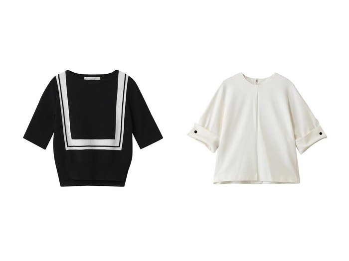 モードな立体美と洗練配色で装いを格上げするカットソーとニット STRASBURGO(ストラスブルゴ)の通販 おすすめ人気トレンドファッション通販アイテム 人気、トレンドファッション・服の通販 founy(ファニー) ファッション Fashion レディースファッション Fashion for Women トップス・カットソー Cut & Sew Tops ニット Knit Tops & Sweaters カジュアルプルオーバー・ニットトップス Pullovers & Knit Tops / Casual Pullovers シャツ・ブラウス・オフィスカジュアル Elegant Blouses & Button-Ups ロングTシャツ・Tシャツ Longline T-Shirts & Tees カットソー・ベーシックTシャツ Cut-and-Sewn Tops / Stretch Tees & Basics バランス Balance, Style Balance フォルム Silhouette, Form モダン Modern, Contemporary 半袖 Short Sleeve, Half Sleeve 新作・新入荷 New Arrivals / New In ビジネス 仕事 通勤 Business / Work / Commuting なめらか Smooth, Silky Texture カットソー Cut and Sewn Top カフス Cuff Design ショート Short, Short Length ストレッチ Stretch, Stretchy Fabric スリーブ Sleeve, Long Sleeve / Short Sleeve タイトスカート Pencil Skirt, Tight Skirt ダブル Double, Double-Breasted ワイド Wide, Wide Fit |ID:crp329100000227947