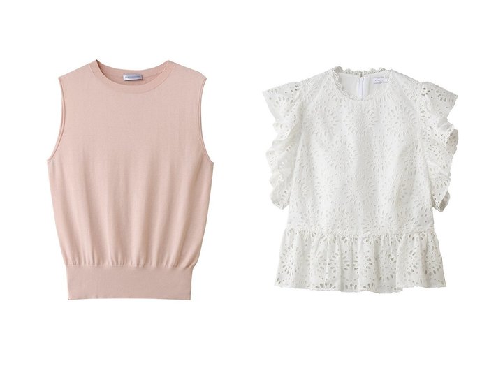 軽やかな華やぎと上質な肌触りで魅せるノースリーブブラウスとニット STRASBURGO(ストラスブルゴ)の通販 おすすめ人気トレンドファッション通販アイテム 人気、トレンドファッション・服の通販 founy(ファニー) ファッション Fashion レディースファッション Fashion for Women トップス・カットソー Cut & Sew Tops ニット Knit Tops & Sweaters キャミソール&ノースリーブ Camisoles & Sleeveless Tops カジュアルプルオーバー・ニットトップス Pullovers & Knit Tops / Casual Pullovers シャツ・ブラウス・オフィスカジュアル Elegant Blouses & Button-Ups なめらか Smooth, Silky Texture インナー Innerwear シルク Silk, 100% Silk シンプル Simple, Minimal ジャケット Jacket, Outerwear ノースリーブ Sleeveless, No-Sleeve ワイド Wide, Wide Fit 新作・新入荷 New Arrivals / New In |ID:crp329100000227953