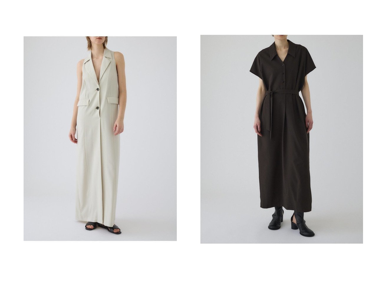 機能性と涼やかな着心地で魅せる洗練サマードレスコレクション RIM.ARK(リムアーク)の通販 おすすめ人気トレンドファッション通販アイテム インテリア・キッズ・メンズ・レディースファッション・服の通販 founy(ファニー) 　ファッション　Fashion　レディースファッション　Fashion for Women　ワンピース　Dresses　フォーマル・パーティードレス・結婚式用ドレス　Elegant & Casual Dresses　チュニック　Tunic Tops & Dresses　インナー　Innerwear　コンパクト　Compact, Small Size　サンダル　Sandals, Summer Shoes　スマート　Smart, Elegant　チュニック　Tunic, Long Top　テーラード　Tailored, Tailored Fit　ドレス　Dress, One-Piece　ロング　Long, Long-Length　おすすめ　Recommended / Our Picks　夏　Summer　新作・新入荷　New Arrivals / New In　ブラック系　Black　ベージュ系　Beige　ブラウン系　Brown　|ID:crp329100000227954