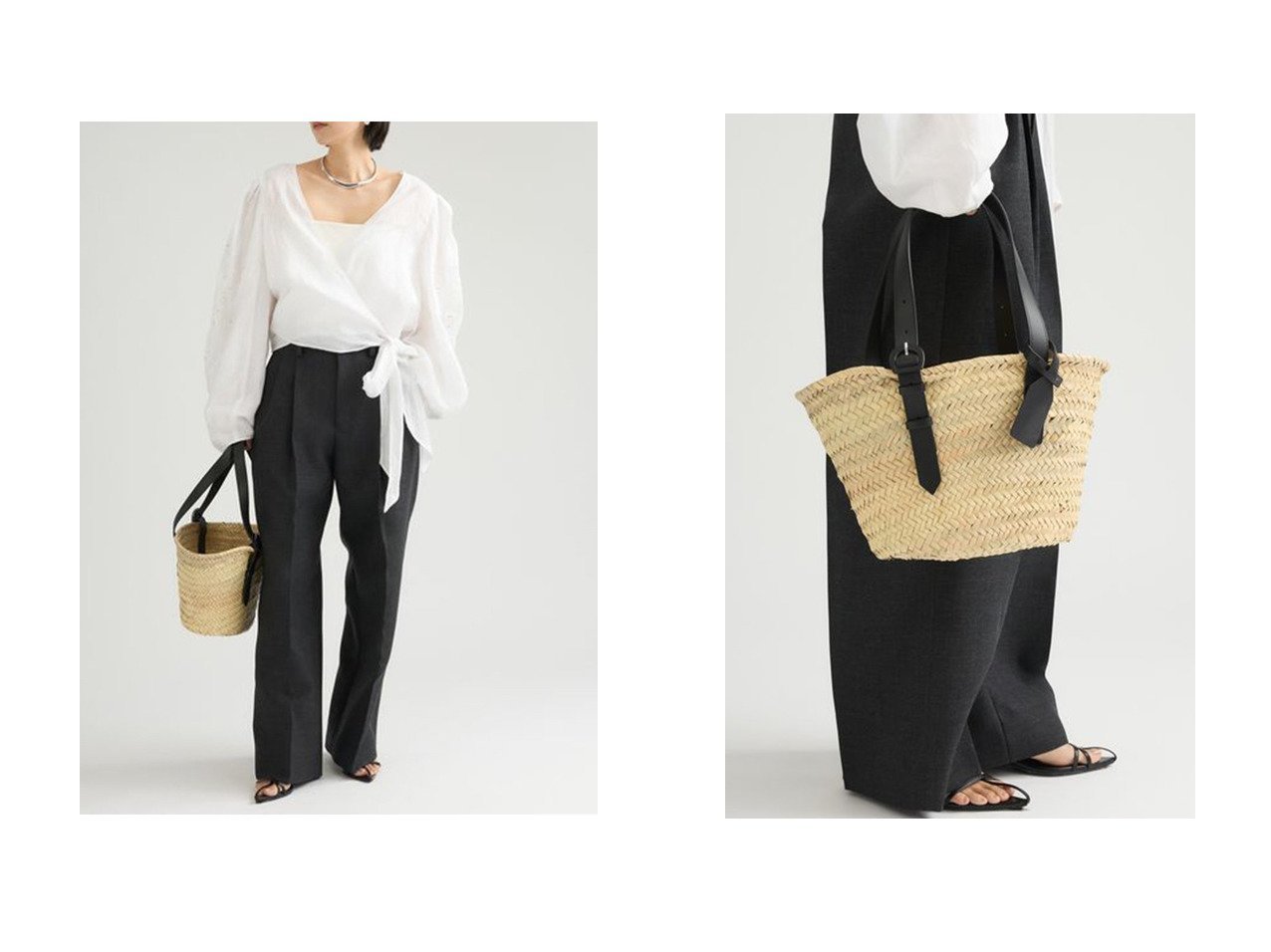 伝統技法と洗練デザインが融合した別注カゴバッグ Chaos(カオス)の通販 おすすめ人気トレンドファッション通販アイテム インテリア・キッズ・メンズ・レディースファッション・服の通販 founy(ファニー) 　ファッション　Fashion　レディースファッション　Fashion for Women　バッグ　Bags　イタリア　Italy　ハンド　Hand, Handmade　バランス　Balance, Style Balance　ポケット　Pocket, Pocket Detail　別注　Limited Edition, Custom Order　モダン　Modern, Contemporary　ラグジュアリー　Luxury, Elegant　新作・新入荷　New Arrivals / New In　|ID:crp329100000227968