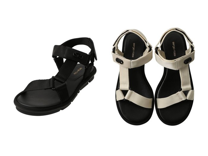 機能性とエレガンスを兼ね備えた洗練フラットサンダル SERGIO ROSSI(セルジオ ロッシ)の通販 おすすめ人気トレンドファッション通販アイテム 人気、トレンドファッション・服の通販 founy(ファニー) 　ファッション　Fashion　レディースファッション　Fashion for Women　おすすめ　Recommended / Our Picks　サンダル　Sandals, Summer Shoes　スポーツ　Sports, Activewear　ソックス　Socks, Hosiery　フォルム　Silhouette, Form　フラット　Flat, Flat Shoes　ラップ　Wrap, Wrap Design　リゾート　Resort, Vacation Style　新作・新入荷　New Arrivals / New In　|ID:crp329100000227974