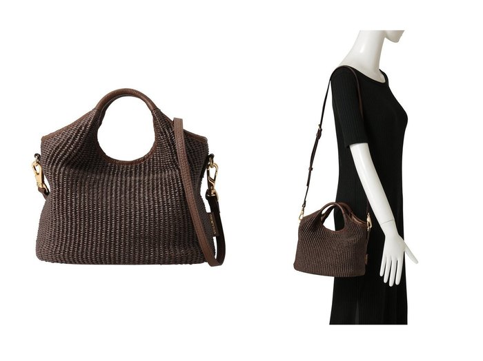 上品なラフィア調素材と2way仕様が魅力のハンドバッグ VIOLAdORO(ヴィオラドーロ)の通販 おすすめ人気トレンドファッション通販アイテム 人気、トレンドファッション・服の通販 founy(ファニー) ファッション Fashion レディースファッション Fashion for Women バッグ Bags ラフィア Raffia, Natural Straw エレガント 上品 Elegant 夏 Summer 新作・新入荷 New Arrivals / New In 春 Spring S/S・春夏 SS, Spring/Summer, Warm Season |ID:crp329100000227994