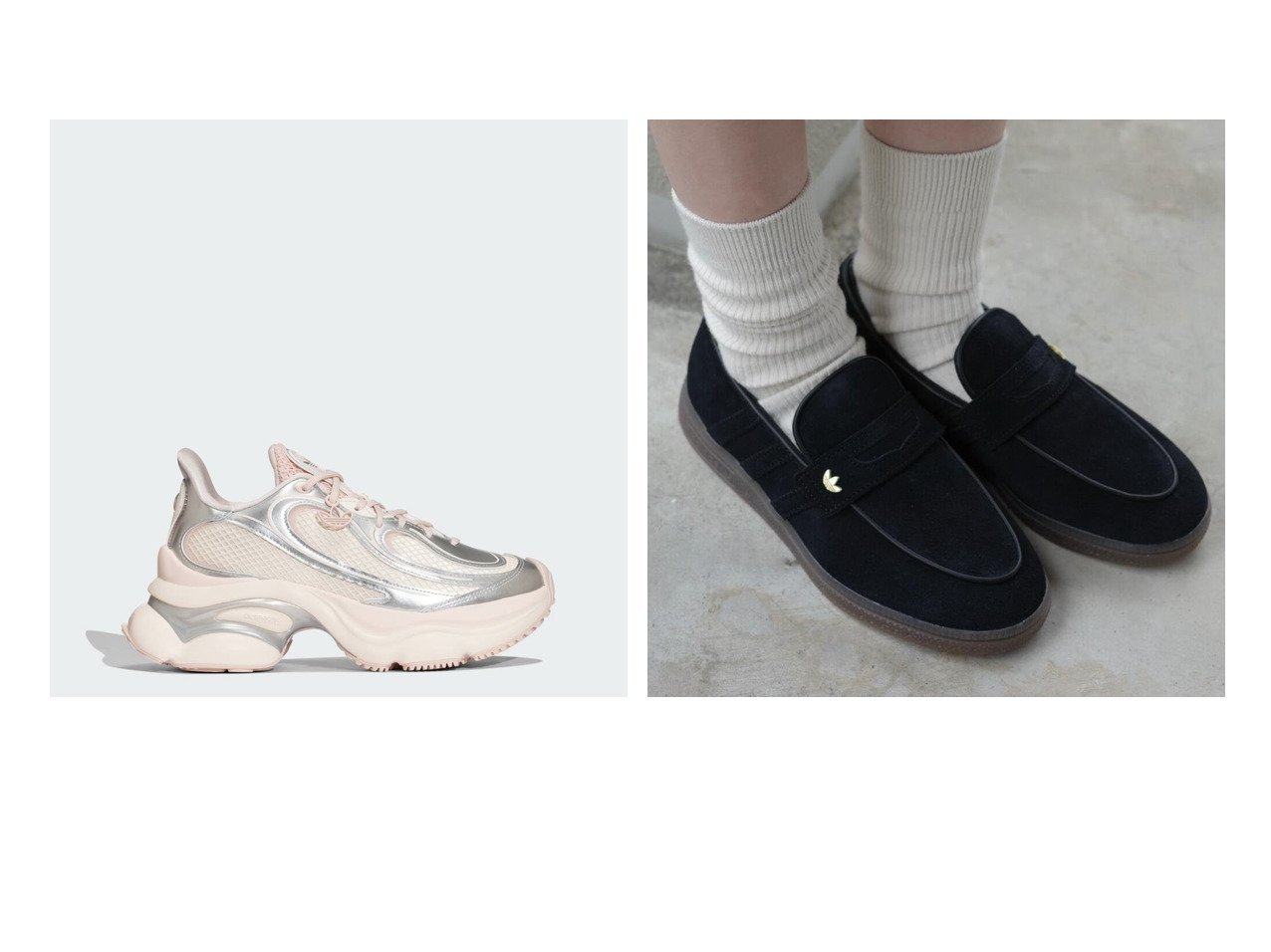 【adidas/アディダス】の【公式】アディダス adidas 返品可 ハンドボール スペツィアル ローファー/ HANDBALL SPEZIAL LOAFER&【公式】アディダス adidas 返品可 オズヴィーナス OZVENUZ W おすすめ人気トレンドファッション通販アイテム インテリア・キッズ・メンズ・レディースファッション・服の通販 founy(ファニー) 　ファッション　Fashion　レディースファッション　Fashion for Women　コレクション　Collection, Seasonal Line　スニーカー　Sneakers, Trainers　フィット　Fit, Slim Fit　レギュラー　Regular, Standard Fit　ゴールド系　Gold　ブラック系　Black　|ID:crp329100000228008