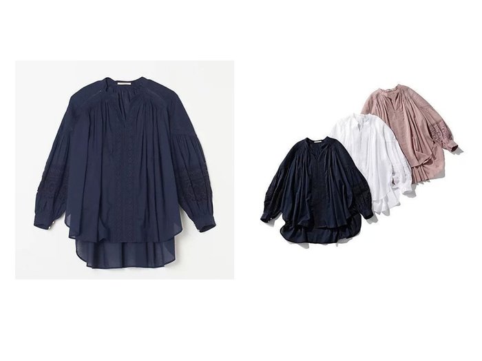 繊細なレースとピンタックが映える軽やかなコットンボイルブラウス ヌキテパ(NE QUITTEZ PAS)の通販 おすすめ人気トレンドファッション通販アイテム 人気、トレンドファッション・服の通販 founy(ファニー) ファッション Fashion レディースファッション Fashion for Women スリーブ Sleeve, Long Sleeve / Short Sleeve デニム Denim, Jeans Material フレンチ French, French Style レース Lace, Lace Fabric 夏 Summer 定番 Standard, Basic Item 春 Spring 洗える Machine Washable 長袖 Long Sleeve, Full Sleeve |ID:crp329100000228014