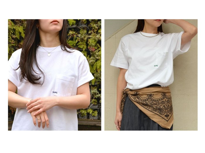 さりげないロゴが映える定番ポケットTシャツで楽しむシンプルスタイル SHIPS(シップス)の通販 おすすめ人気トレンドファッション通販アイテム インテリア・キッズ・メンズ・レディースファッション・服の通販 founy(ファニー) https://founy.com/ ファッション Fashion レディースファッション Fashion for Women トップス・カットソー Cut & Sew Tops シャツ・ブラウス・オフィスカジュアル Elegant Blouses & Button-Ups ロングTシャツ・Tシャツ Longline T-Shirts & Tees クール Cool, Chic ストーン Stone, Gem-Like 定番 Standard, Basic Item ポケット Pocket, Pocket Detail おすすめ Recommended / Our Picks |ID:crp329100000228042