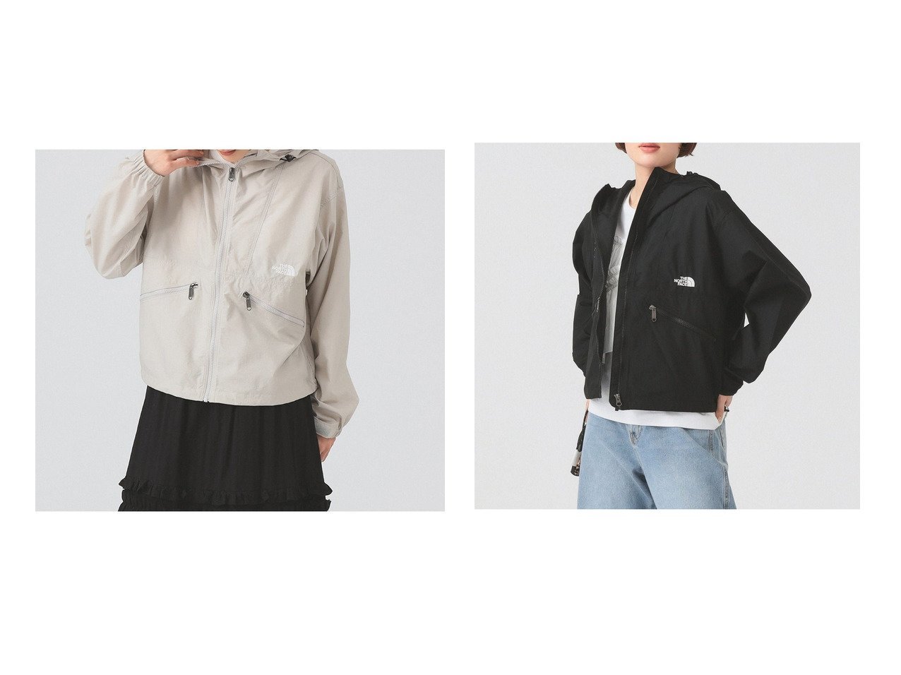 軽やかに持ち運べて幅広いシーンで活躍するコンパクトジャケット THE NORTH FACE(ザノースフェイス)の通販 おすすめ人気トレンドファッション通販アイテム インテリア・キッズ・メンズ・レディースファッション・服の通販 founy(ファニー) 　ファッション　Fashion　レディースファッション　Fashion for Women　アウター　Coat / Outerwear Collection　レディースジャケット・軽アウター　Jackets　アウトドア　Outdoor Clothing　春　Spring　コンパクト　Compact, Small Size　軽量　Lightweight, Ultra Light　ショート　Short, Short Length　ジャケット　Jacket, Outerwear　デニム　Denim, Jeans Material　定番　Standard, Basic Item　人気　Popular, Best Seller　フェイス　Face, Facial Design　フェミニン　Feminine, Girly　ランニング　Running, Running Wear, Activewear, Jogging　2026年　2026　2026春夏・S/S　Spring/Summer 2026 SS26　ブラック系　Black　|ID:crp329100000228052