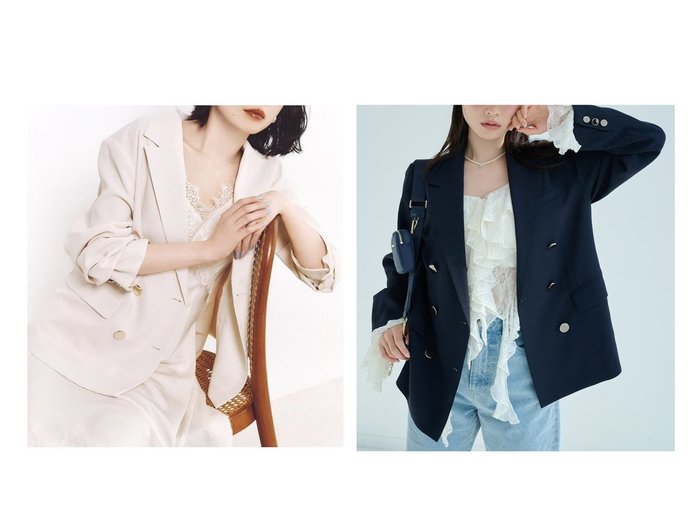 紫外線と近赤外線をカットし軽やかに着こなせるUVダブルジャケット SNIDEL(スナイデル)通販 おすすめ人気トレンドファッション通販アイテム 人気、トレンドファッション・服の通販 founy(ファニー) ファッション Fashion レディースファッション Fashion for Women アウター Coat / Outerwear Collection レディースジャケット・軽アウター Jackets ウェーブ Wavy Pattern ジャケット Jacket, Outerwear スマート Smart, Elegant ダブル Double, Double-Breasted ダメージ Distressed, Destroyed ブロック Block, Solid Block Pattern リラックス Relax, Relaxed Fit おすすめ Recommended / Our Picks ビジネス 仕事 通勤 Business / Work / Commuting |ID:crp329100000228064