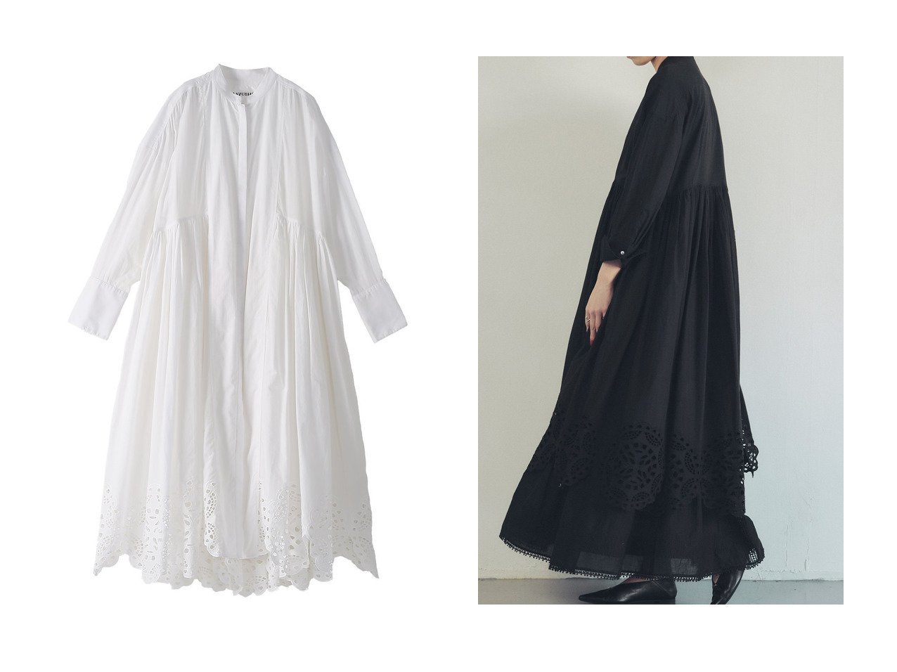 [ 幾何学カットワークが映える軽やかな着心地のシャツドレス] 
AAYUSHI(アユーシ)通販 おすすめ人気トレンドファッション通販アイテム インテリア・キッズ・メンズ・レディースファッション・服の通販 founy(ファニー) 　ファッション　Fashion　レディースファッション　Fashion for Women　ワンピース　Dresses　フォーマル・パーティードレス・結婚式用ドレス　Elegant & Casual Dresses　チュニック　Tunic Tops & Dresses　インド　Indian Textile　春　Spring　サマー　Summer, Summer Style　ショルダー　Shoulder, Shoulder Strap　チュニック　Tunic, Long Top　デニム　Denim, Jeans Material　ドレス　Dress, One-Piece　ドロップ　Drop Shoulder, Dropped Style　マキシ　Maxi, Full Length　ロング　Long, Long-Length　S/S・春夏　SS, Spring/Summer, Warm Season　夏　Summer　ホワイト系　White　ブラック系　Black　ブルー系　Blue　|ID:crp329100000228073