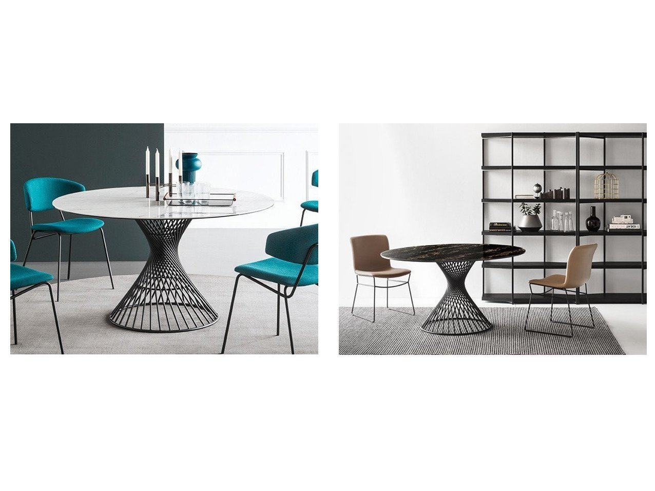 空間の中心に映えるインテリア家具 求心的なデザインが印象的な円形テーブル VORTEX Calligaris(カリガリス)通販 おすすめ人気トレンドファッション通販アイテム インテリア・キッズ・メンズ・レディースファッション・服の通販 founy(ファニー) 　テーブル　Table, Dining Table　フレーム　Frame, Outline　ラウンド　Round, Round Neck　ホーム・キャンプ・アウトドア・お取り寄せ　Home Living / Home & Lifestyle / Camping Gear / Outdoor Camping　家具・インテリア　Home Furniture & Interior. Stylish & Functional Living Spaces　テーブル　Dining, Coffee & Side Tables　ダイニングテーブル・食卓テーブル　Dining Tables　ホワイト系　White　ブラック系　Black　|ID:crp329100000228111