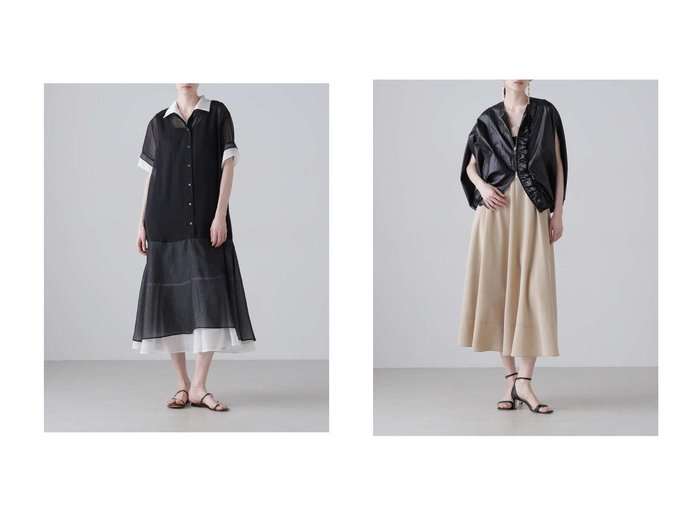 異なる素材とシルエットで魅せる上品カジュアルなワンピーススタイル提案 ADORE(アドーア)通販 おすすめ人気トレンドファッション通販アイテム 人気、トレンドファッション・服の通販 founy(ファニー) ファッション Fashion レディースファッション Fashion for Women ワンピース Dresses チュニック Tunic Tops & Dresses チュニック Tunic, Long Top ロング Long, Long-Length 新作・新入荷 New Arrivals / New In |ID:crp329100000228135