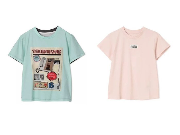 【視線を引き寄せるデザインと着心地を両立した半袖Tシャツコレクション】MM6 Maison Martin Margiela(エムエム6 メゾン マルタン マルジェラ) おすすめ人気トレンドファッション通販アイテム 人気、トレンドファッション・服の通販 founy(ファニー) ファッション Fashion レディースファッション Fashion for Women トップス・カットソー Cut & Sew Tops シャツ・ブラウス・オフィスカジュアル Elegant Blouses & Button-Ups ロングTシャツ・Tシャツ Longline T-Shirts & Tees グラフィック Graphic, Graphic Design バランス Balance, Style Balance ビジュー Bijou, Jewel-like Accent ヴィンテージ Vintage Style 今季 This Season, Current Season 洗える Machine Washable |ID:crp329100000228157