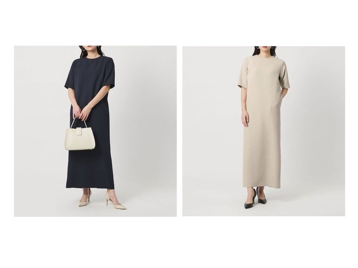 日常からセレモニーまで品良く馴染む洗練されたシルエットが魅力の5分袖ロングワンピース MARW UNITED ARROWS(マルゥ ユナイテッドアローズ) KEY ITEMS | 大人のトレンド・ルック 大人の最旬トレンドファッション＆コーディネート founy(ファウニー) ファッション Fashion レディースファッション Fashion for Women ワンピース Dresses ジャケット Jacket, Outerwear 定番 Standard, Basic Item 人気 Popular, Best Seller ポケット Pocket, Pocket Detail ロング Long, Long-Length セレモニー Ceremony ビジネス 仕事 通勤 Business / Work / Commuting |ID:crp329100000228282