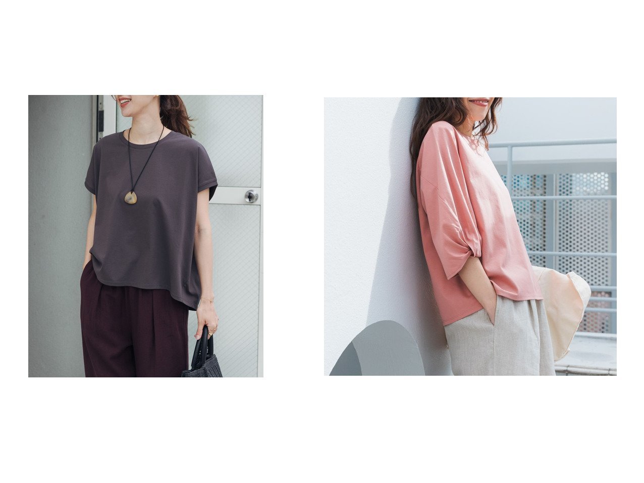 高機能素材UR TECHで夏を快適に彩る洗練シルエットのカットソーコレクション URBAN RESEARCH DOORS(アーバンリサーチ ドアーズ)|ID:crp329100000228286