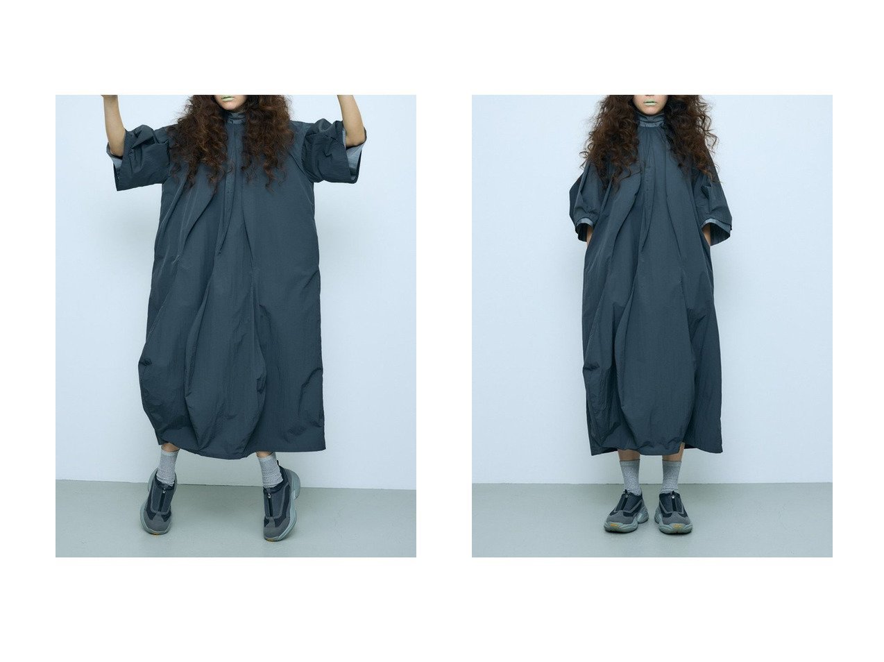 綾線を描く構築美と機能性が共鳴する軽量フォルムドレス nagonstans(ナゴンスタンス)|ID:crp329100000228299