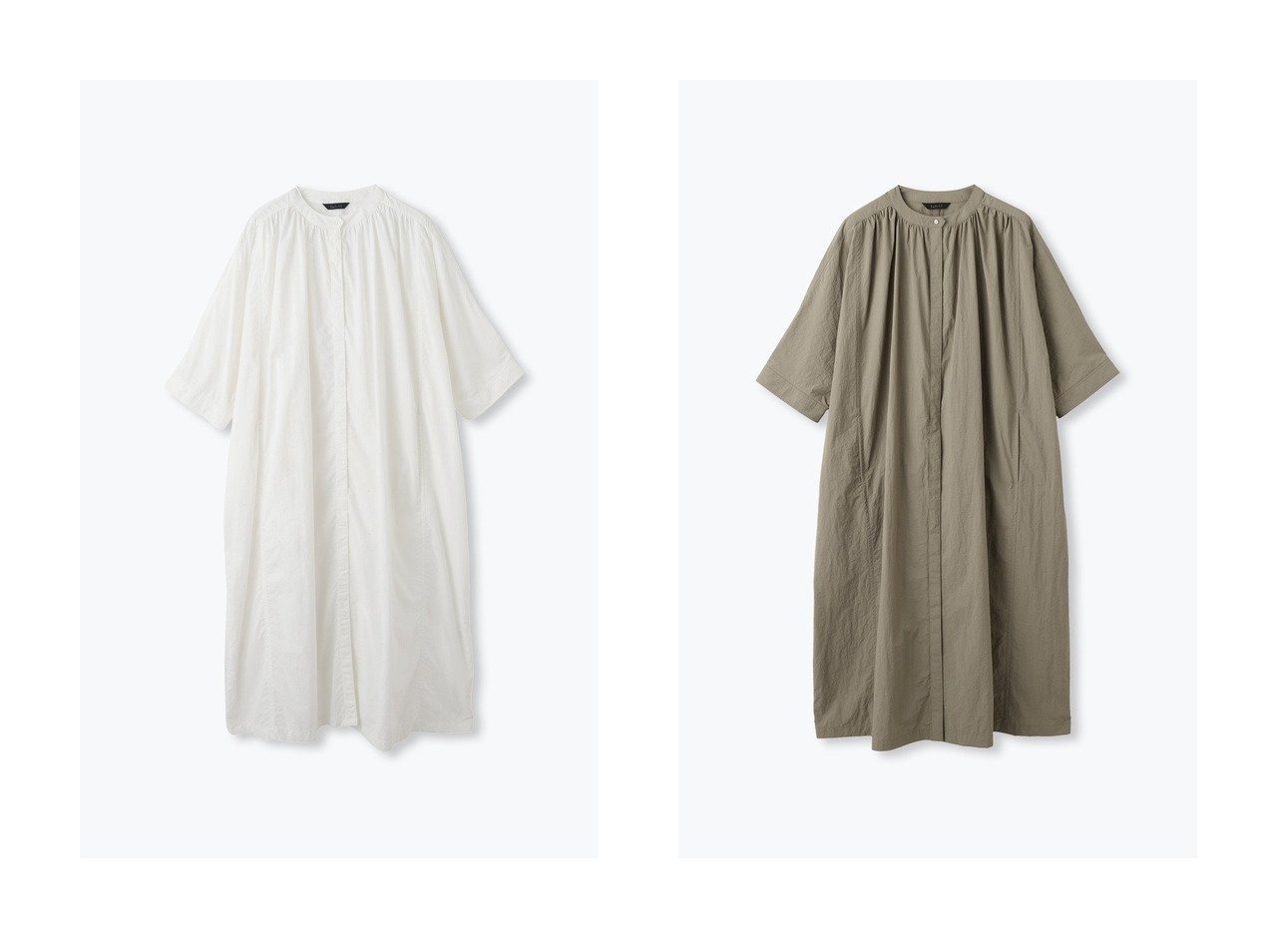 ドライな質感と圧倒的な軽やかさが生む究極の快適チルシャツワンピース lelill(レリル)|ID:crp329100000228302