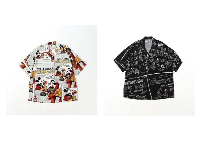遊び心を品よく纏う。Porter Classicが描くDISNEYアロハシャツで叶える大人の余裕 PORTER CLASSIC(ポータークラシック) KEY ITEMS | 大人のトレンド・ルック インテリア・キッズ・メンズ・レディースファッション・服の通販 founy(ファニー) https://founy.com/ ファッション Fashion レディースファッション Fashion for Women トップス・カットソー Cut & Sew Tops シャツ・ブラウス・オフィスカジュアル Elegant Blouses & Button-Ups イエロー Yellow クラシック Classic, Timeless Style |ID:crp329100000228319