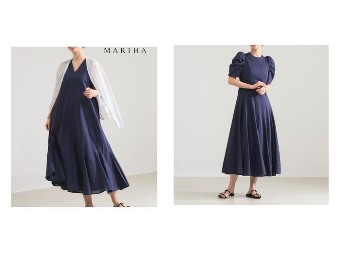 心を満たす洗練された色彩とシルエット。大人の日常に寄り添うMARIHA(マリハ)の別注ドレス Demi-Luxe BEAMS(デミルクス ビームス) KEY ITEMS | 大人のトレンド・ルック 大人の最旬トレンドファッション＆コーディネート founy(ファウニー) ファッション Fashion レディースファッション Fashion for Women ワンピース Dresses インド Indian Textile 春 Spring ギャザー Gathered, Ruffled コンパクト Compact, Small Size サンダル Sandals, Summer Shoes ドレス Dress, One-Piece ネップ Nepp, Slub Yarn 人気 Popular, Best Seller バランス Balance, Style Balance プリント Print, Printed Pattern 別注 Limited Edition, Custom Order マキシ Maxi, Full Length ロマンティック Romantic, Feminine Style S/S・春夏 SS, Spring/Summer, Warm Season 夏 Summer |ID:crp329100000228352