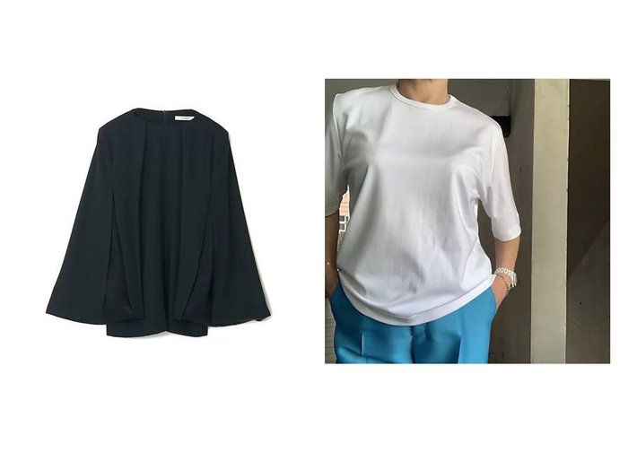 大人の品格を際立たせる、洗練のディテール。日常からフォーマルまでを美しく繋ぐ、エクラ別注の真髄 eclat(エクラ) KEY ITEMS | 大人のトレンド・ルック インテリア・キッズ・メンズ・レディースファッション・服の通販 founy(ファニー) https://founy.com/ ファッション Fashion レディースファッション Fashion for Women トップス・カットソー Cut & Sew Tops シャツ・ブラウス・オフィスカジュアル Elegant Blouses & Button-Ups ロングTシャツ・Tシャツ Longline T-Shirts & Tees ジャケット Jacket, Outerwear スリット Slit, Slit Detail メンズ Men's, Menswear 別注 Limited Edition, Custom Order 定番 Standard, Basic Item 洗える Machine Washable サテン Satin, Glossy Fabric ストレッチ Stretch, Stretchy Fabric フォルム Silhouette, Form エレガント 上品 Elegant |ID:crp329100000228387