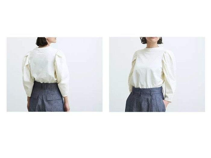 デニムに宿る、新しいときめき。日常のスタンダードをドラマティックに塗り替える、大人のための甘口ベーシック Oblada(オブラダ) KEY ITEMS | 大人のトレンド・ルック インテリア・キッズ・メンズ・レディースファッション・服の通販 founy(ファニー) https://founy.com/ ファッション Fashion レディースファッション Fashion for Women ギャザー Gathered, Ruffled コンパクト Compact, Small Size シャーリング Shirring, Ruched デニム Denim, Jeans Material バランス Balance, Style Balance 別注 Limited Edition, Custom Order 洗える Machine Washable |ID:crp329100000228398
