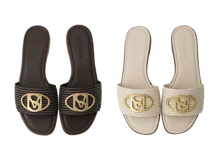メタリックな輝きとモダンなフォルムが足元に知的な抜け感を授ける STEVE MADDEN(スティーブマデン) KEY ITEMS | 大人のトレンド・ルック 大人の最旬トレンドファッション＆コーディネート founy(ファウニー) ファッション Fashion レディースファッション Fashion for Women おすすめ Recommended / Our Picks サンダル Sandals, Summer Shoes スタイリッシュ Stylish, Fashionable フラット Flat, Flat Shoes メタリック Metallic, Shiny Finish モチーフ Motif, Design Theme 新作・新入荷 New Arrivals / New In |ID:crp329100000228439