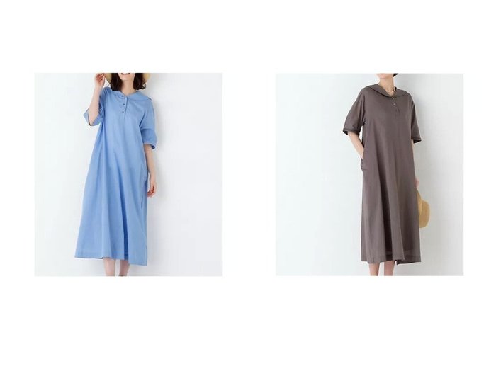 手仕事の温もりと洗練を纏う幾何刺繍セーラーカラーワンピース HUMAN WOMAN(ヒューマンウーマン) KEY ITEMS | 大人のトレンド・ルック 大人の最旬トレンドファッション＆コーディネート founy(ファウニー) 　ファッション　Fashion　レディースファッション　Fashion for Women　ワンピース　Dresses　おすすめ　Recommended / Our Picks　インド　Indian Textile　カフス　Cuff Design　カーディガン　Cardigan, Knitwear　スタンダード　Standard, Basic　洗える　Machine Washable　|ID:crp329100000228480