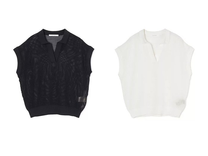 涼やかなテクスチャーとミニマルな造形美が光るメッシュスキッパープルオーバー PLAIN PEOPLE(プレインピープル) KEY ITEMS | 大人のトレンド・ルック 大人の最旬トレンドファッション＆コーディネート founy(ファウニー) ファッション Fashion レディースファッション Fashion for Women トップス・カットソー Cut & Sew Tops カジュアルプルオーバー・ニットトップス Pullovers & Knit Tops / Casual Pullovers フレア Flare, Flared ボトム Bottoms, Lower Wear メッシュ Mesh, Net Fabric リラックス Relax, Relaxed Fit ワイド Wide, Wide Fit 洗える Machine Washable |ID:crp329100000228486