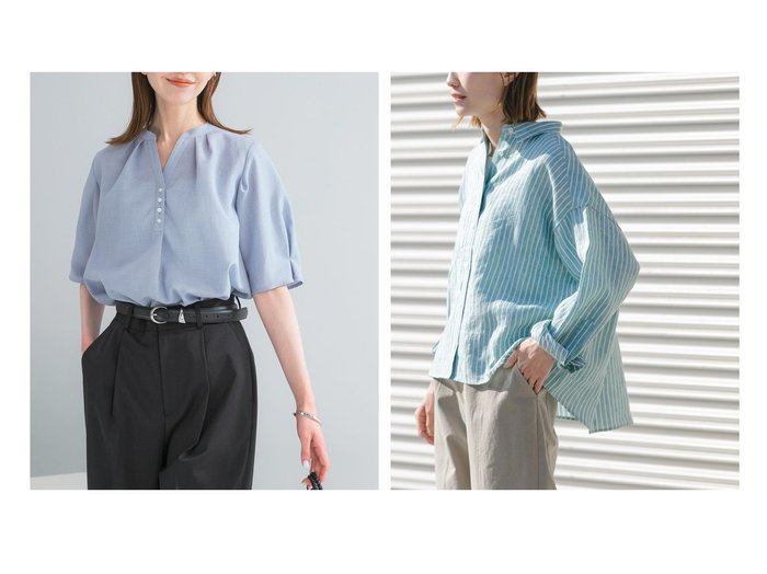 高品質なフレンチリネンと美しき高機能素材が叶える大人の洗練された夏のデイリートップス URBAN RESEARCH DOORS(アーバンリサーチ ドアーズ) ROSSO( ロッソ) KEY ITEMS | 大人のトレンド・ルック インテリア・キッズ・メンズ・レディースファッション・服の通販 founy(ファニー) https://founy.com/ ファッション Fashion レディースファッション Fashion for Women トップス・カットソー Cut & Sew Tops シャツ・ブラウス・オフィスカジュアル Elegant Blouses & Button-Ups 春 Spring クロップド Cropped, Short Length フレンチ French, French Style ベーシック Basic, Essential 羽織 Haori, Light Jacket リネン Linen, Linen Fabric ワイド Wide, Wide Fit S/S・春夏 SS, Spring/Summer, Warm Season 夏 Summer 2026年 2026 2026春夏・S/S Spring/Summer 2026 SS26 |ID:crp329100000228626